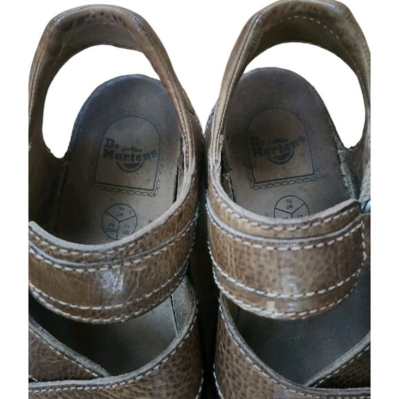 Dr. Martens Vintage 90s Chunky Sandal Men\'s Size 11 US Y2K Brown Leather Airwair main image 7